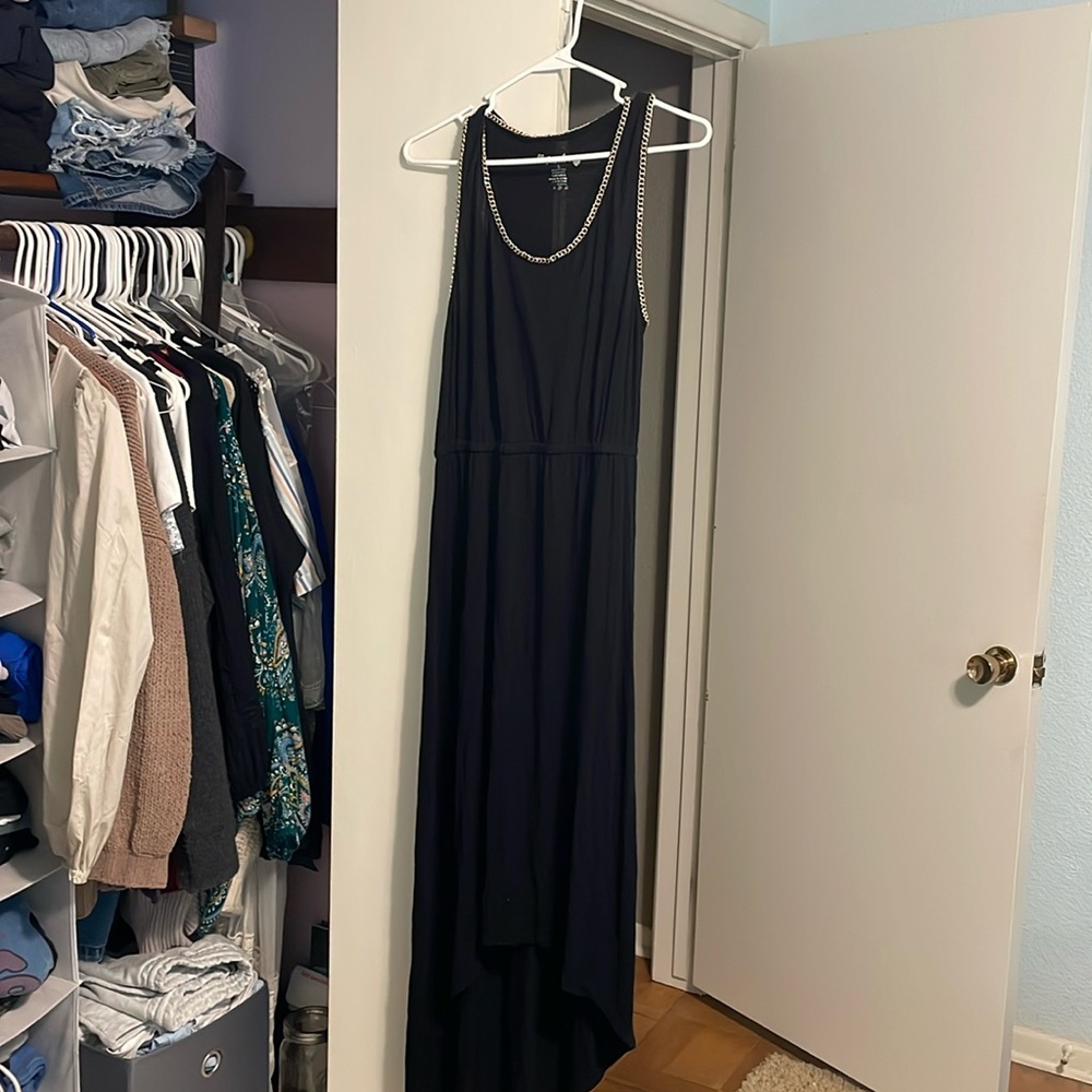 Women’s High-Low Black Dress
